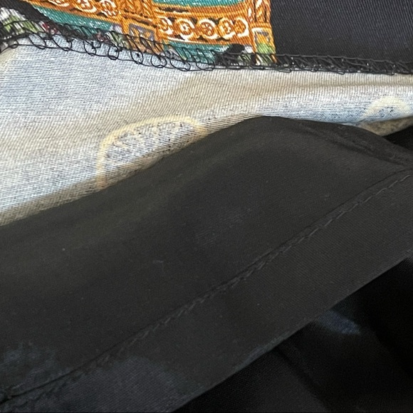 Judy Lee Cole Skirt Black Faberge Egg Print - Picture 5 of 6